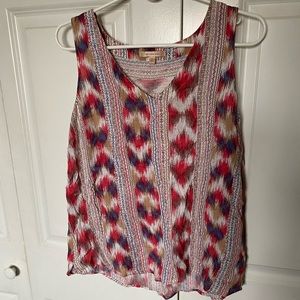 Skies are blue tank top